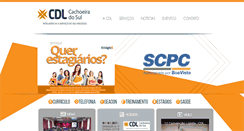 Desktop Screenshot of cdl.org.br